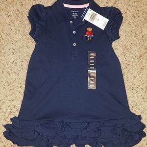 Ralph Lauren dress and diaper cover